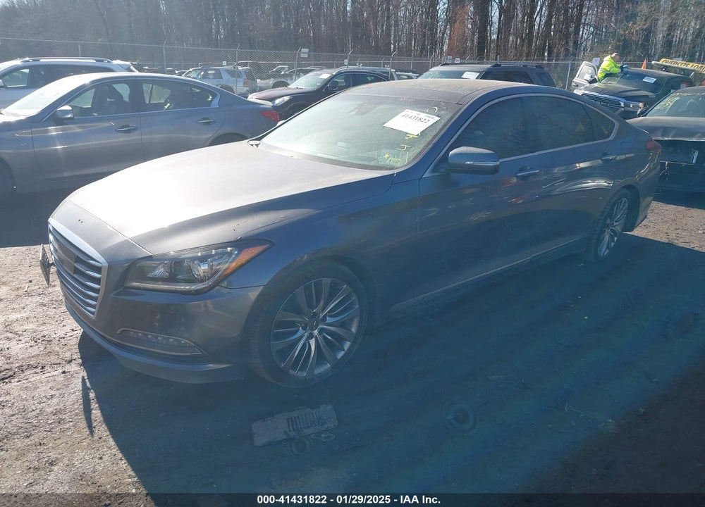 2017 GENESIS G80 VIN: KMHGN4JF6HU173239