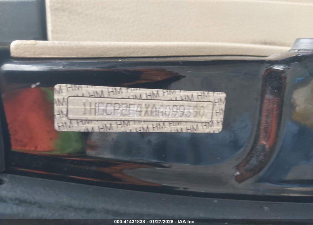 2010 HONDA ACCORD 2.4 LX-P VIN: 1HGCP2F4XAA099390