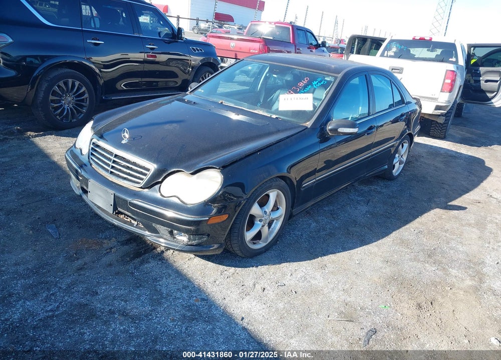 2005 MERCEDES-BENZ C 230 KOMPRESSOR SPORT VIN: WDBRF40J65A692075