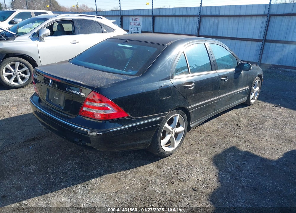 2005 MERCEDES-BENZ C 230 KOMPRESSOR SPORT VIN: WDBRF40J65A692075