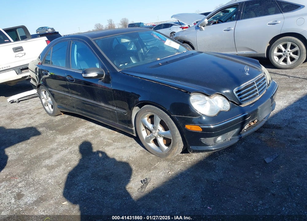 2005 MERCEDES-BENZ C 230 KOMPRESSOR SPORT VIN: WDBRF40J65A692075