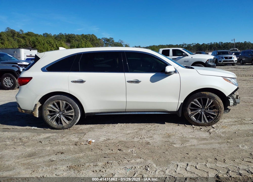 2017 ACURA MDX TECHNOLOGY PACKAGE VIN: 5FRYD4H56HB018383