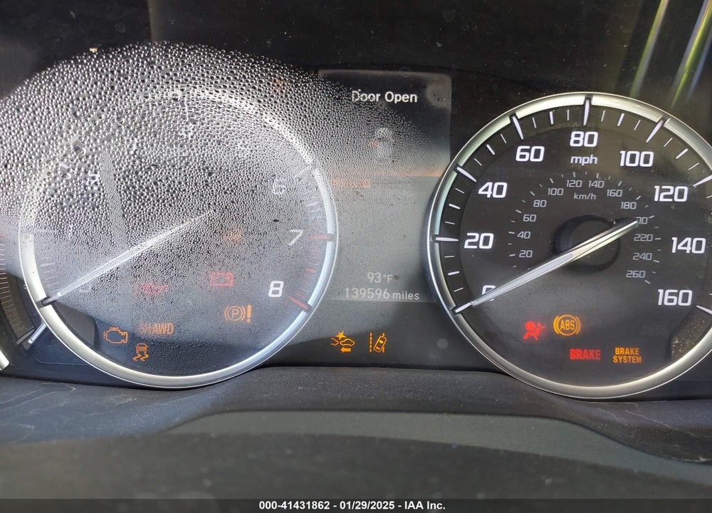 2017 ACURA MDX TECHNOLOGY PACKAGE VIN: 5FRYD4H56HB018383