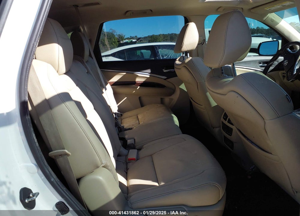 2017 ACURA MDX TECHNOLOGY PACKAGE VIN: 5FRYD4H56HB018383