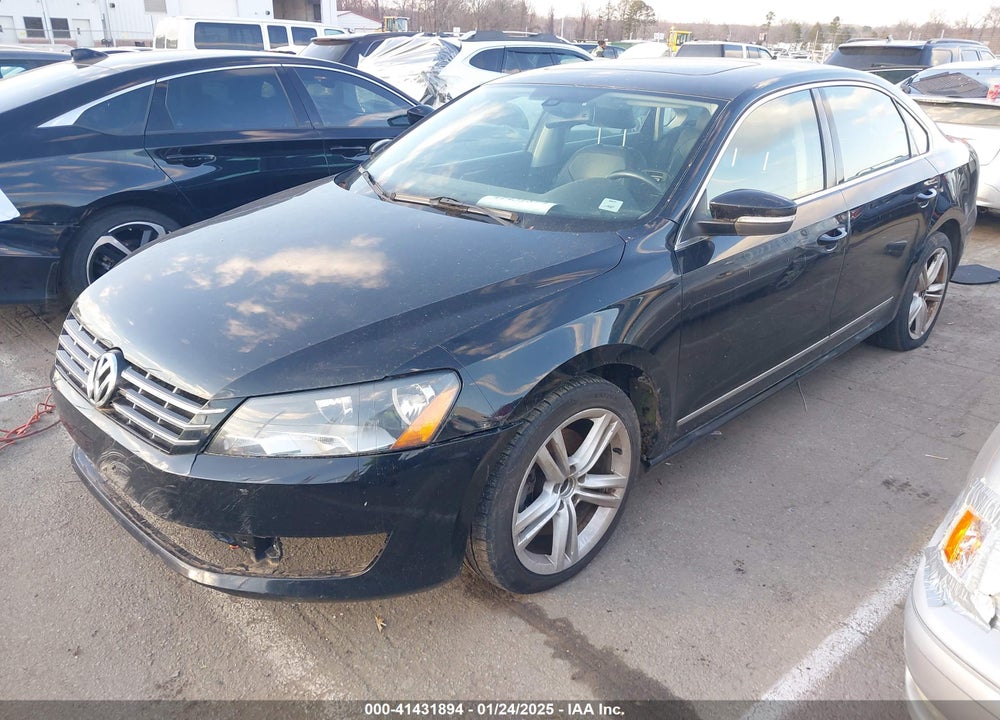 2012 VOLKSWAGEN PASSAT VIN: 1VWCN7A31CC079534