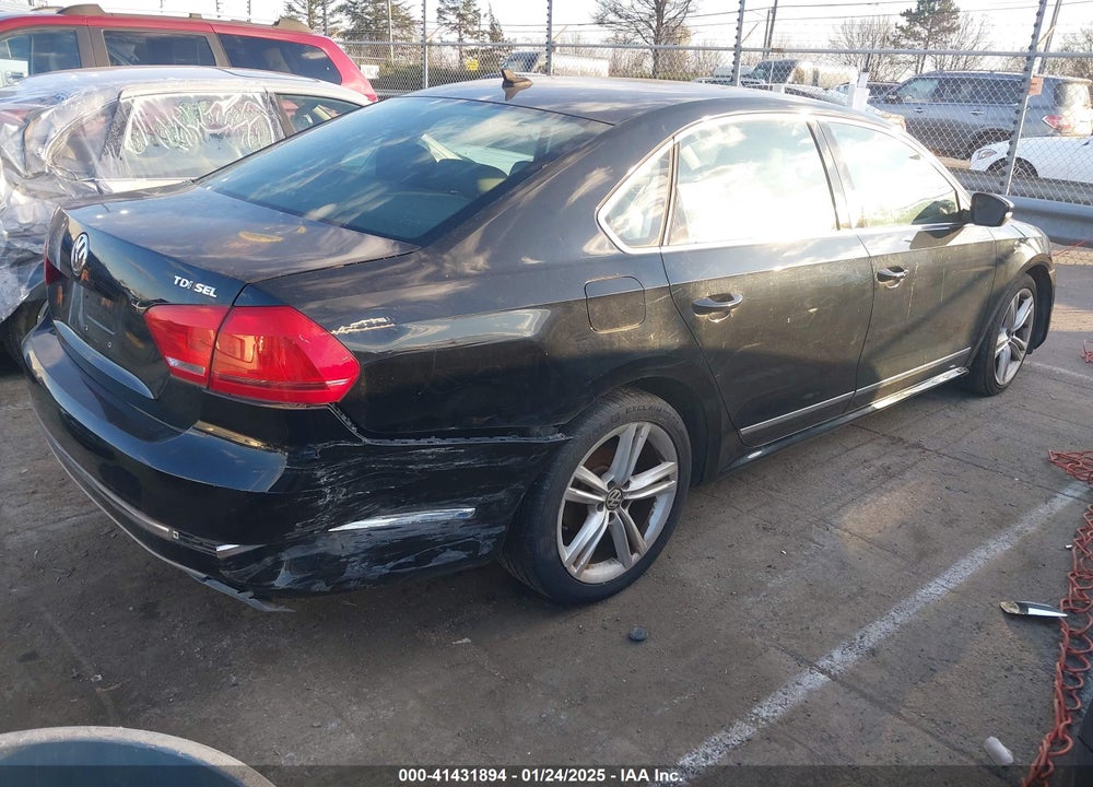 2012 VOLKSWAGEN PASSAT VIN: 1VWCN7A31CC079534