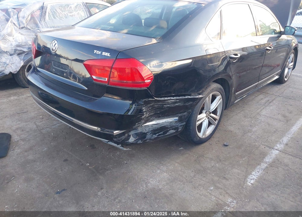 2012 VOLKSWAGEN PASSAT VIN: 1VWCN7A31CC079534