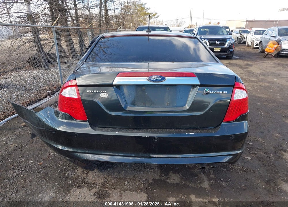 2010 FORD FUSION HYBRID VIN: 3FADP0L3XAR112296