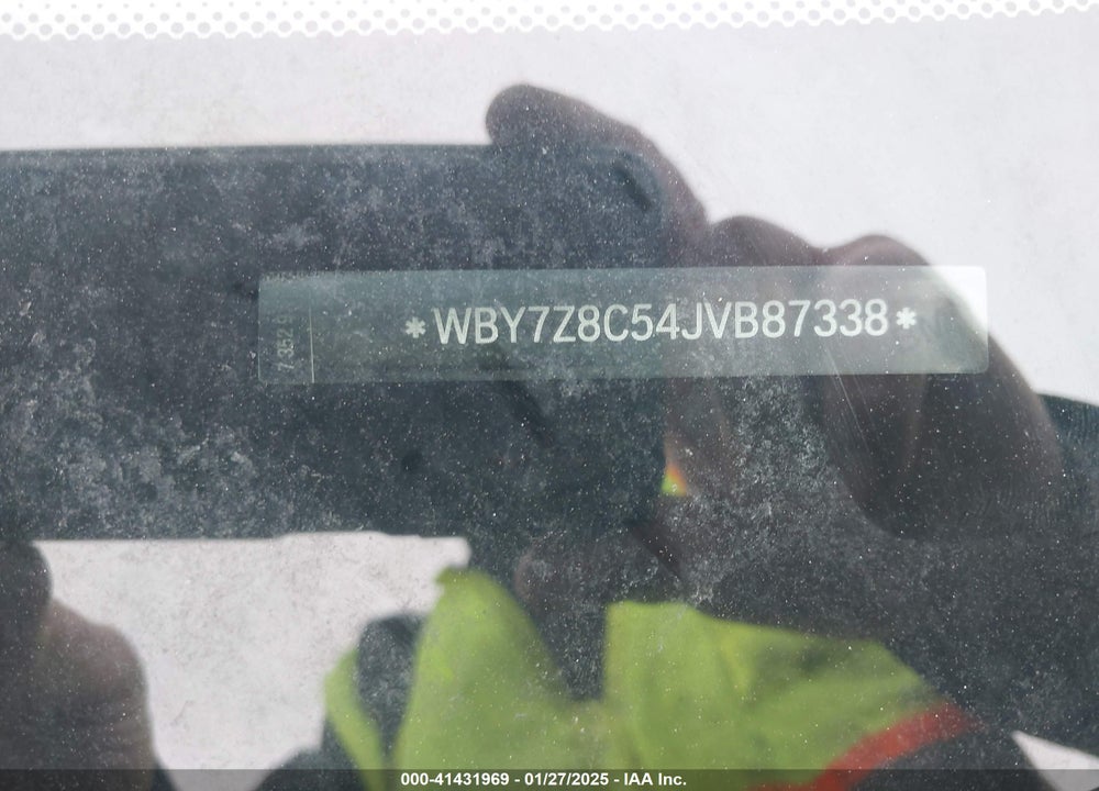 2018 BMW I3S VIN: WBY7Z8C54JVB87338