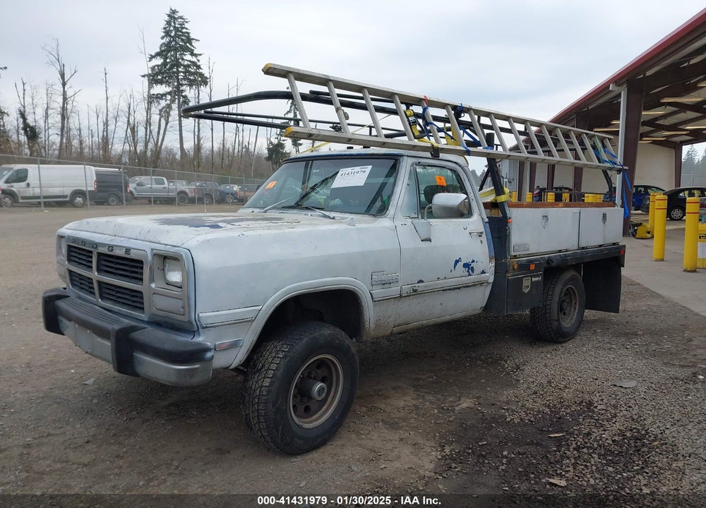 1991 DODGE W-SERIES W200/W250 VIN: 1B7KM26C3MS350470