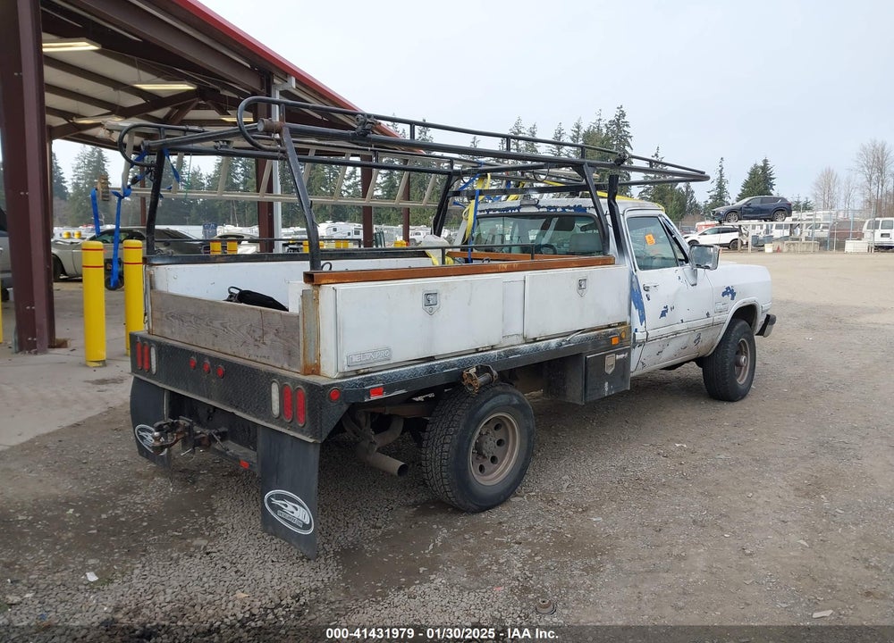 1991 DODGE W-SERIES W200/W250 VIN: 1B7KM26C3MS350470