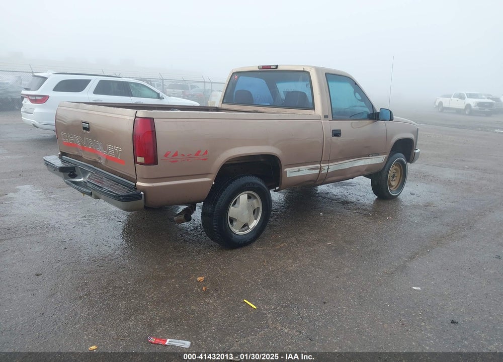 1995 CHEVROLET GMT-400 K1500 VIN: 1GCEK14K4SZ168062