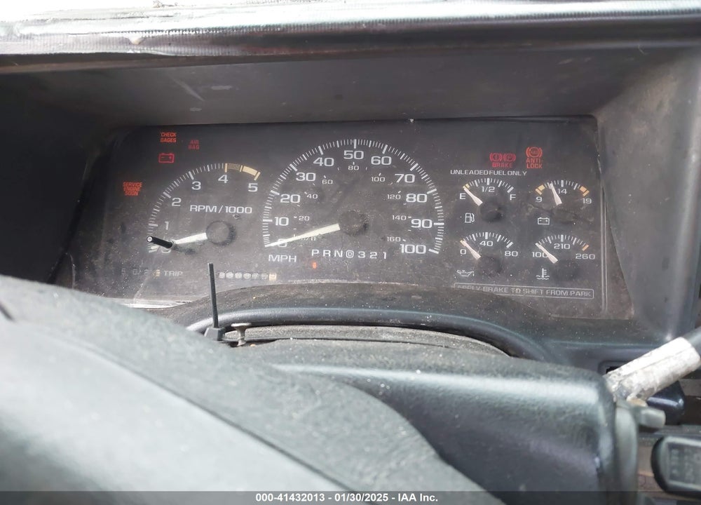 1995 CHEVROLET GMT-400 K1500 VIN: 1GCEK14K4SZ168062