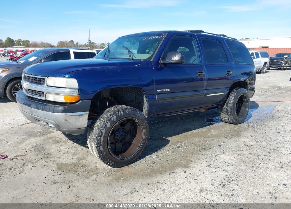 2002 CHEVROLET TAHOE LS VIN: 1GNEC13Z42R155637
