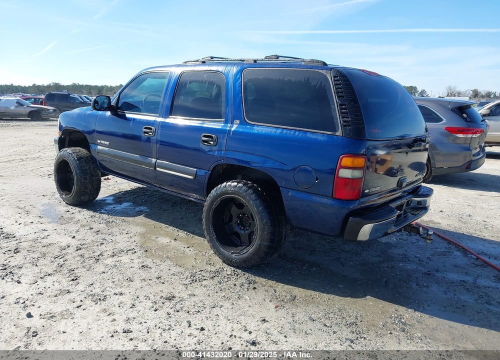 2002 CHEVROLET TAHOE LS VIN: 1GNEC13Z42R155637