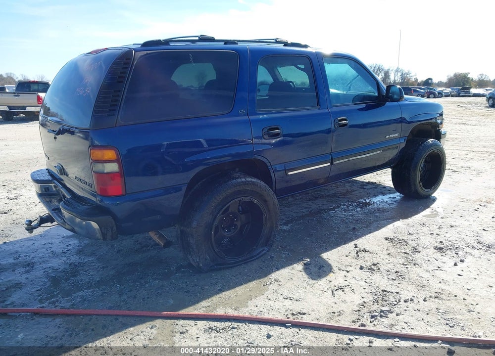 2002 CHEVROLET TAHOE LS VIN: 1GNEC13Z42R155637
