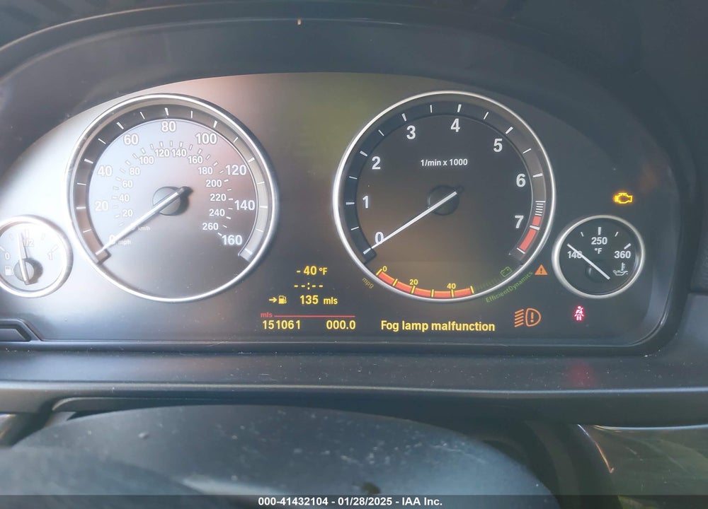 2011 BMW 550I VIN: WBAFR9C52BC271152