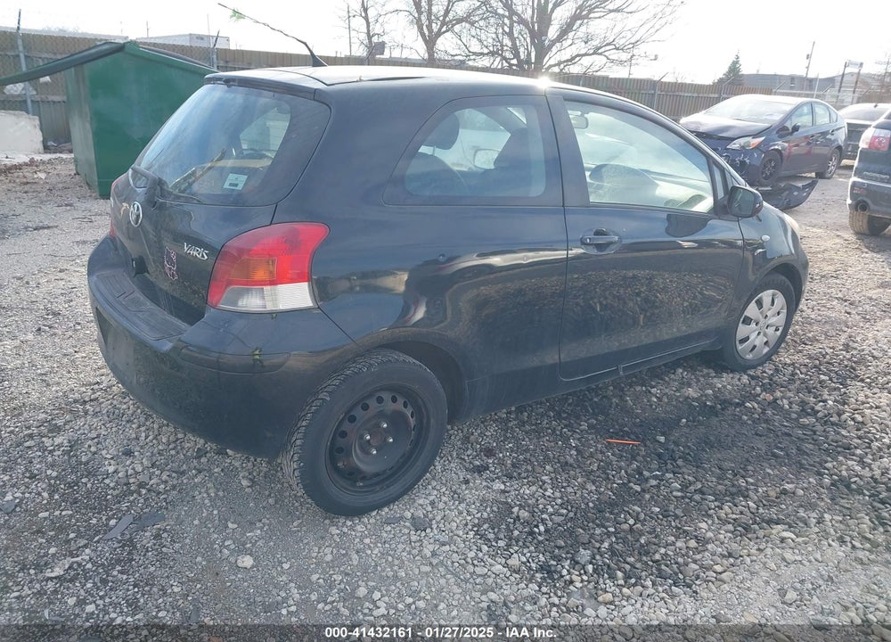 2009 TOYOTA YARIS VIN: JTDJT903695243693