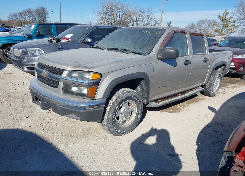 2005 CHEVROLET COLORADO LS VIN: 1GCDT136858151191