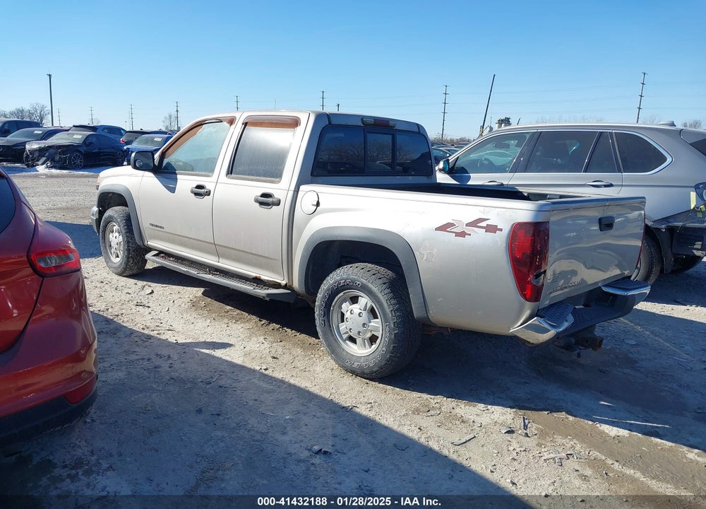 2005 CHEVROLET COLORADO LS VIN: 1GCDT136858151191