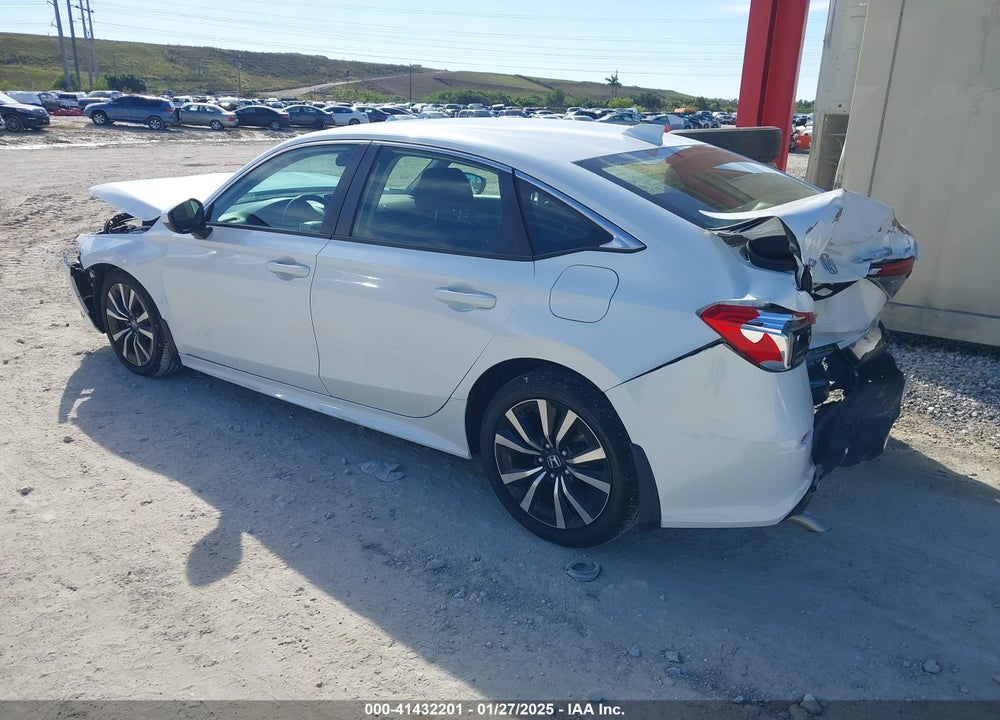 2022 HONDA CIVIC VIN: JHMFE1F73NX007107
