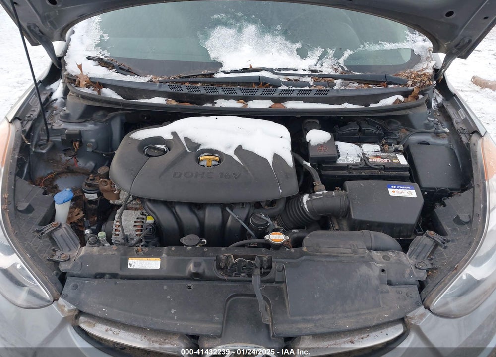 2011 HYUNDAI ELANTRA VIN: KMHDH4AE3BU147576