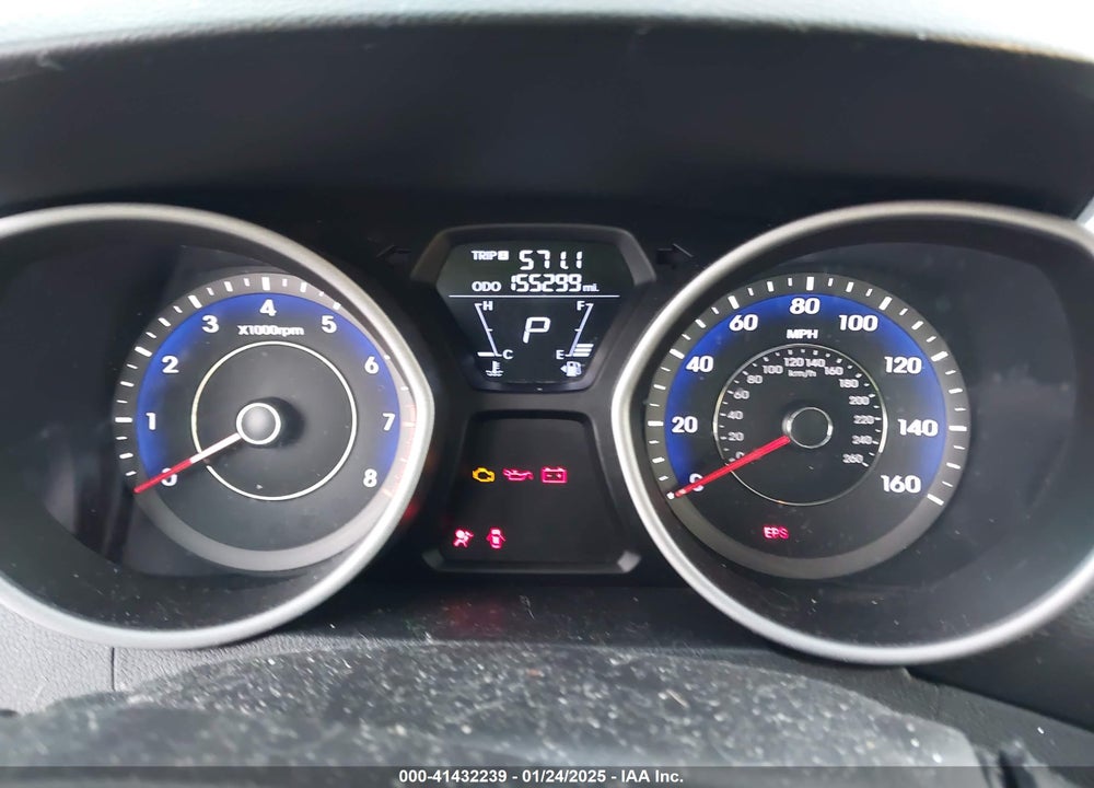2011 HYUNDAI ELANTRA VIN: KMHDH4AE3BU147576
