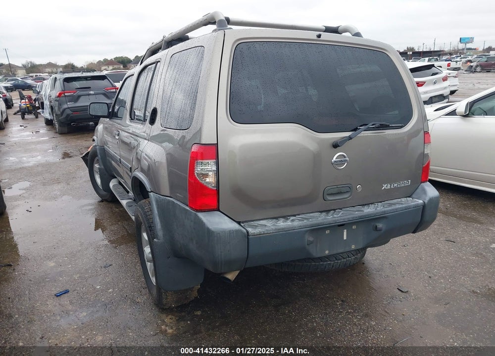 2004 NISSAN XTERRA XE VIN: 5N1ED28T14C663601