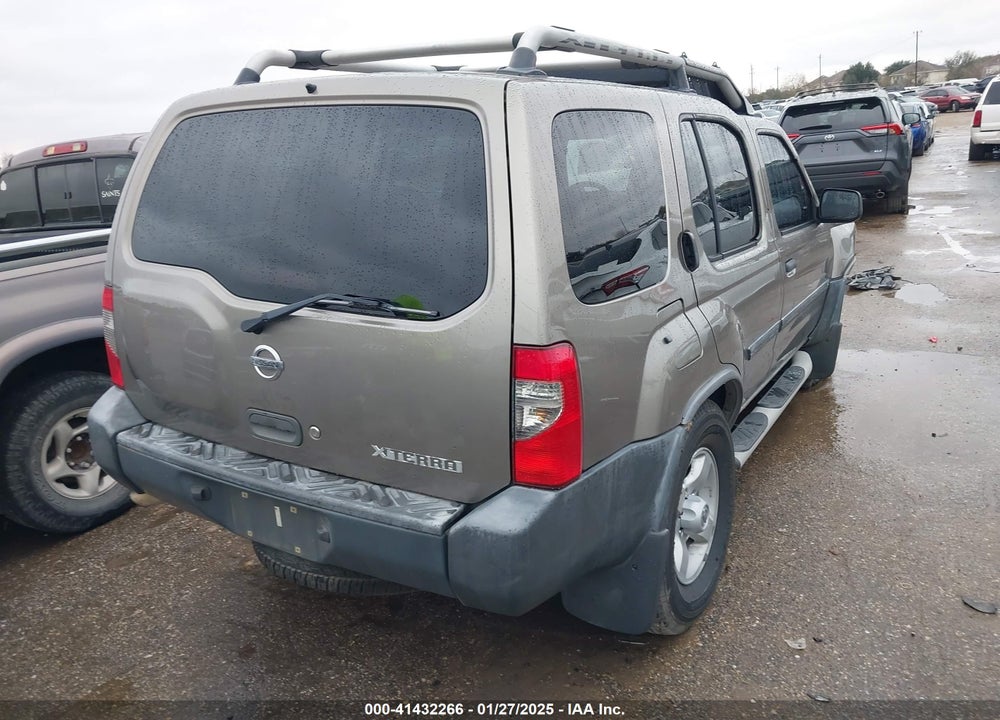 2004 NISSAN XTERRA XE VIN: 5N1ED28T14C663601