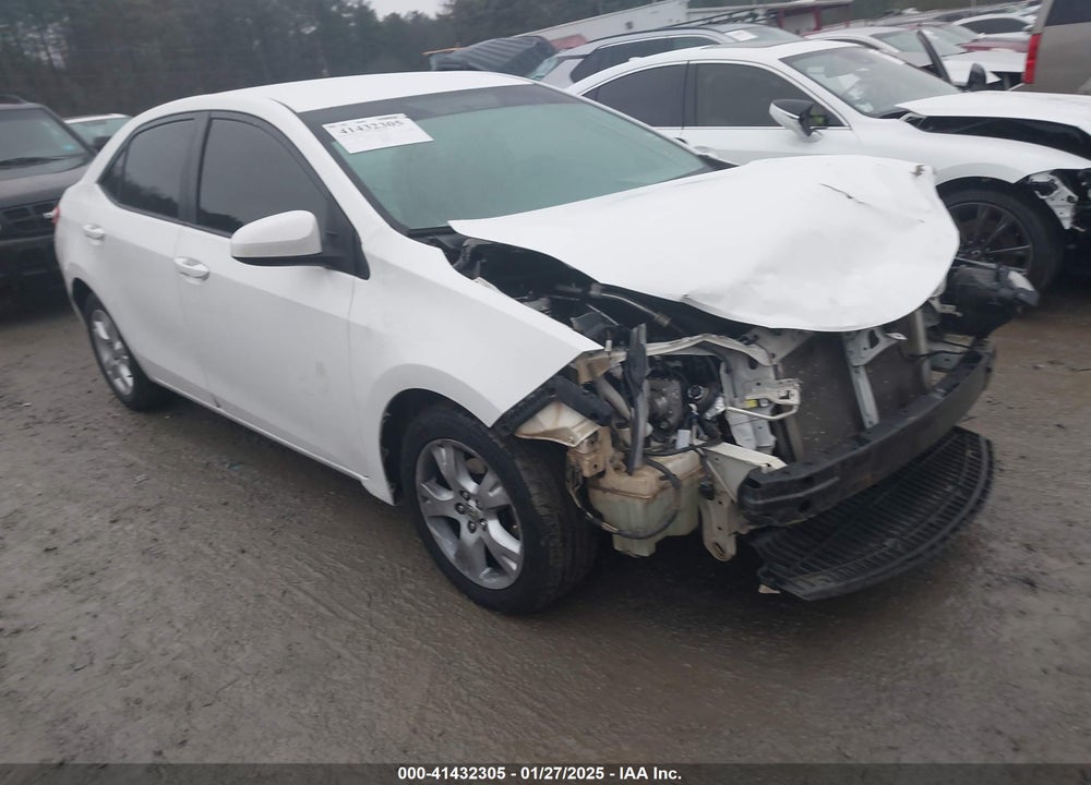 2016 TOYOTA COROLLA LE VIN: 2T1BURHE3GC565358