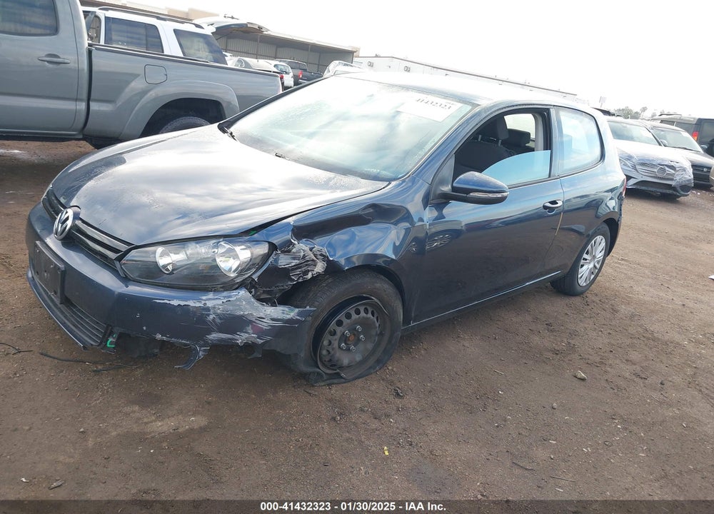 2012 VOLKSWAGEN GOLF VIN: WVWBB7AJ5CW290997