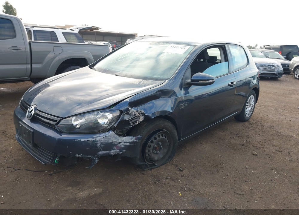 2012 VOLKSWAGEN GOLF VIN: WVWBB7AJ5CW290997