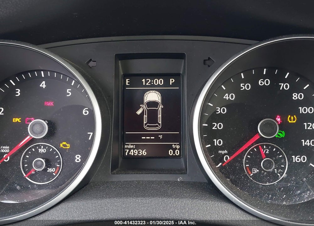 2012 VOLKSWAGEN GOLF VIN: WVWBB7AJ5CW290997