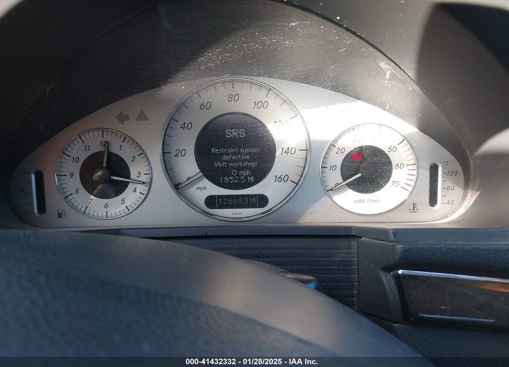 2003 MERCEDES-BENZ E 500 VIN: WDBUF70J23A077046