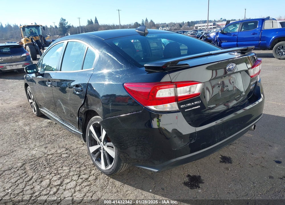2018 SUBARU IMPREZA VIN: 4S3GKAK61J1602871