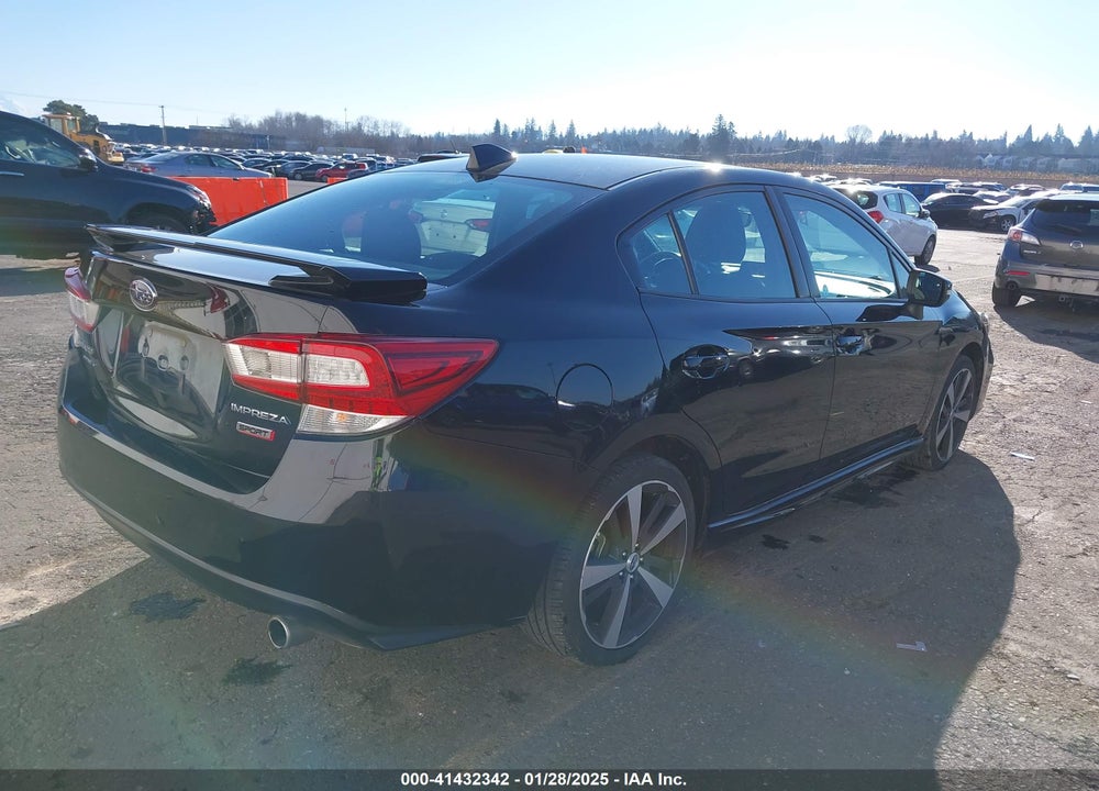 2018 SUBARU IMPREZA VIN: 4S3GKAK61J1602871