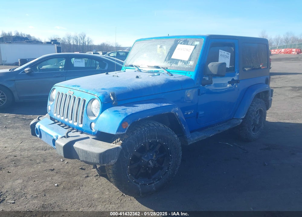 2016 JEEP WRANGLER SAHARA VIN: 1C4AJWBG7GL102208