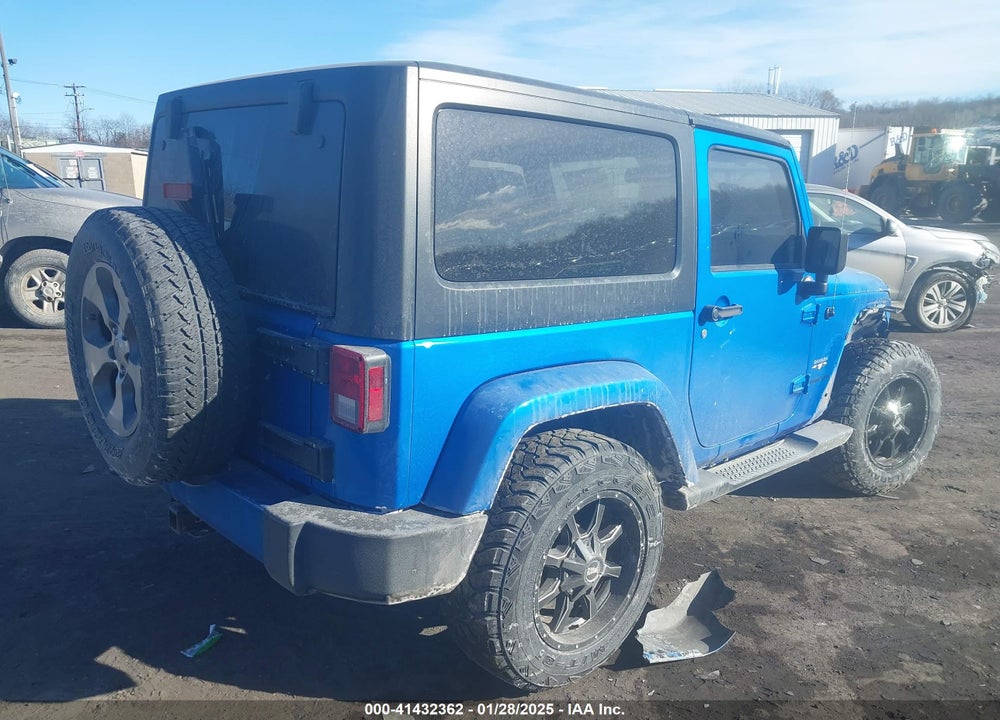 2016 JEEP WRANGLER SAHARA VIN: 1C4AJWBG7GL102208