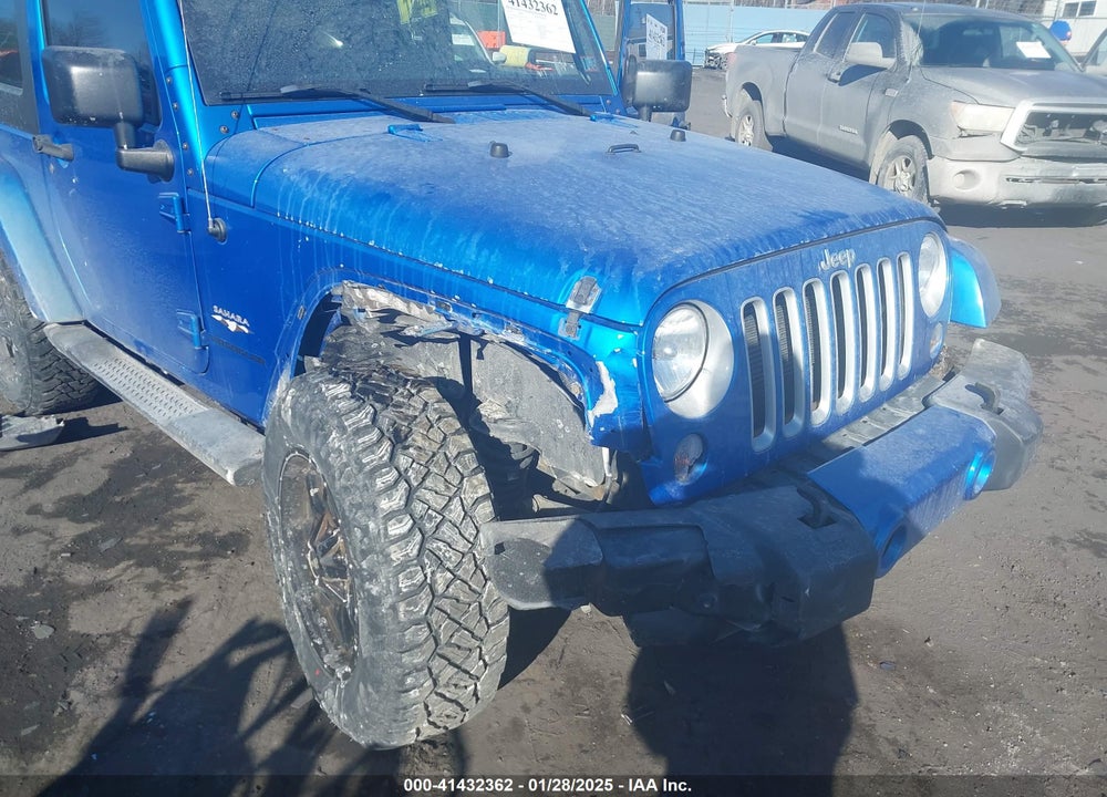 2016 JEEP WRANGLER SAHARA VIN: 1C4AJWBG7GL102208