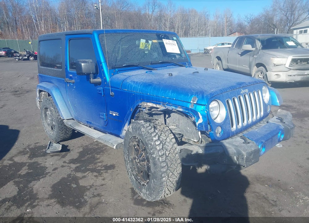 2016 JEEP WRANGLER SAHARA VIN: 1C4AJWBG7GL102208