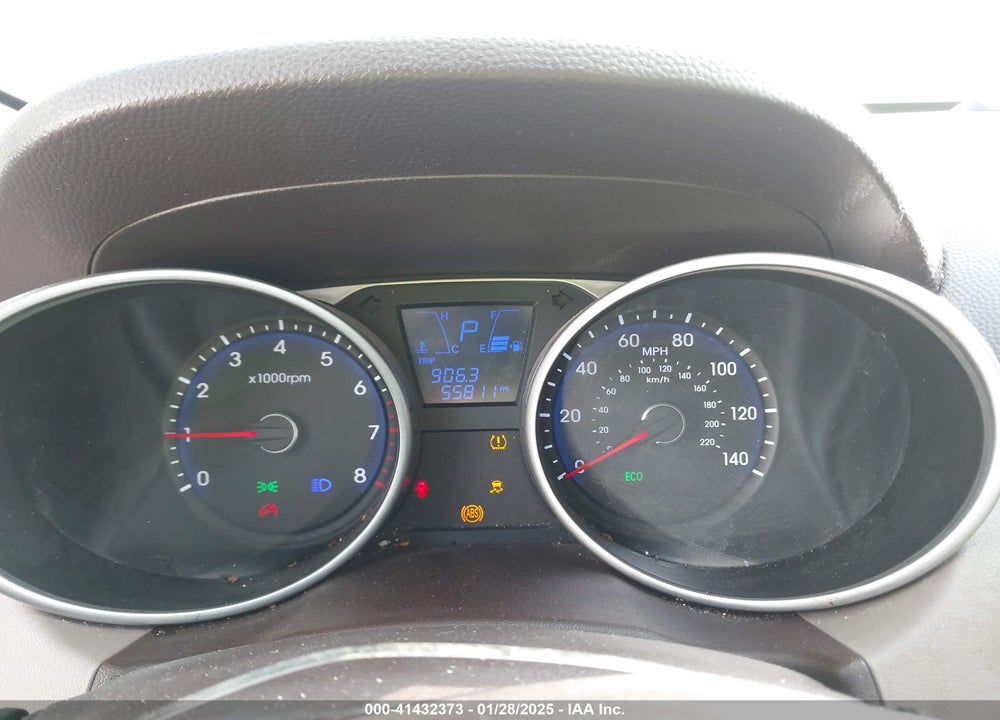 2013 HYUNDAI TUCSON VIN: KM8JU3AC2DU693487
