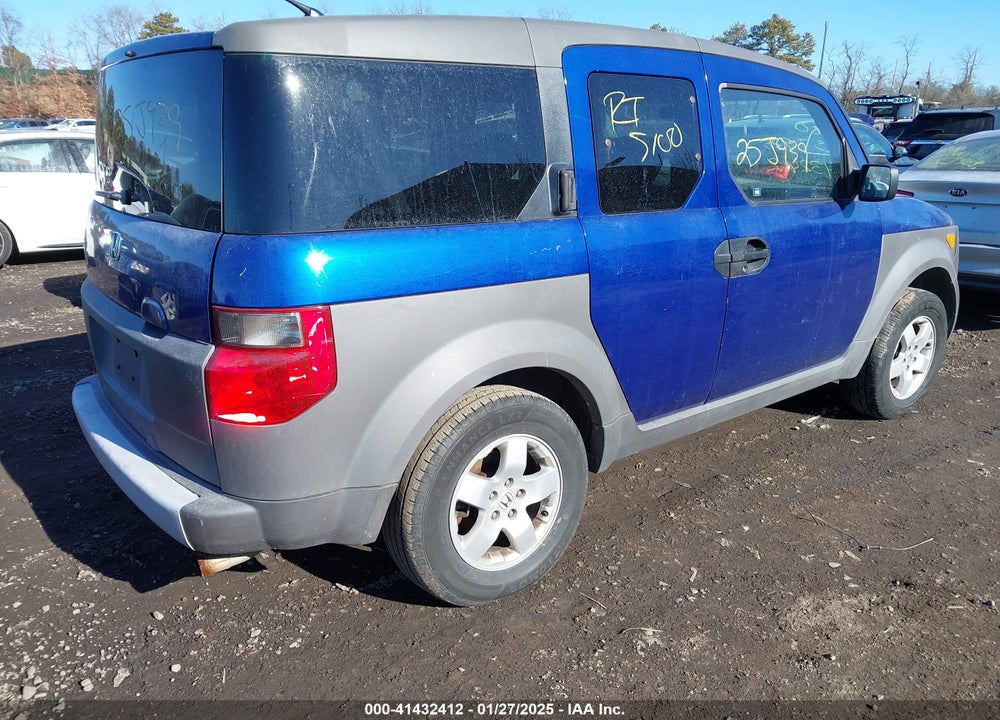 2004 HONDA ELEMENT VIN: 5J6YH285X4L005082