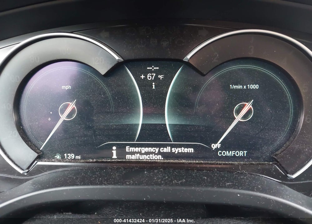 2019 BMW X3 SDRIVE30I VIN: 5UXTR7C52KLF28483