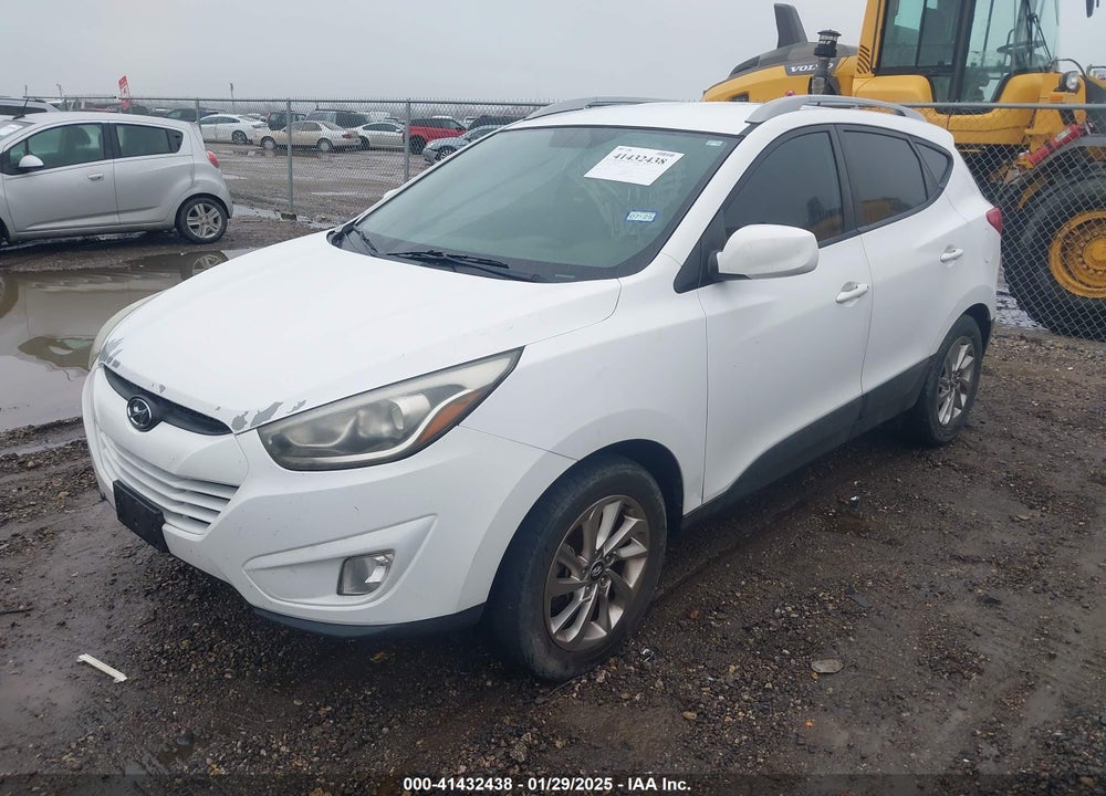 2014 HYUNDAI TUCSON VIN: KM8JU3AG0EU845545