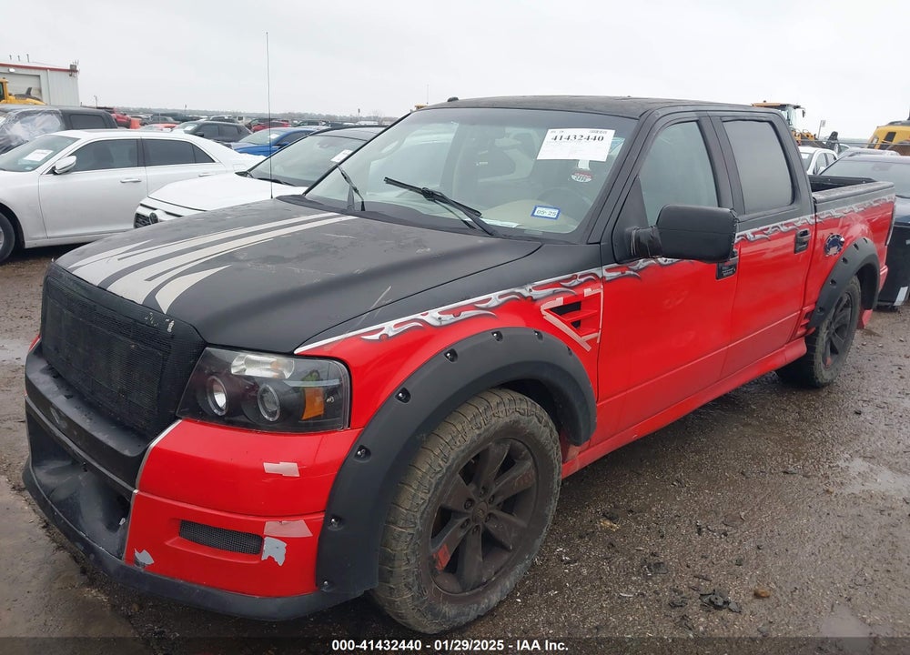 2006 FORD F-150 VIN: 1FTPW12576KB74642