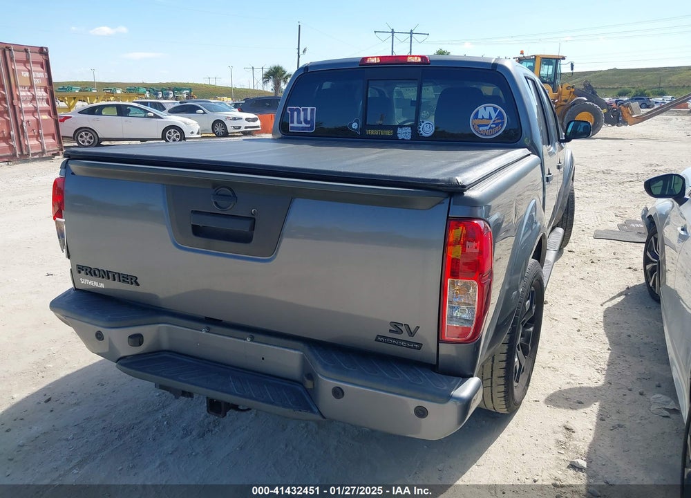 2021 NISSAN FRONTIER VIN: 1N6ED0EA2MN706324