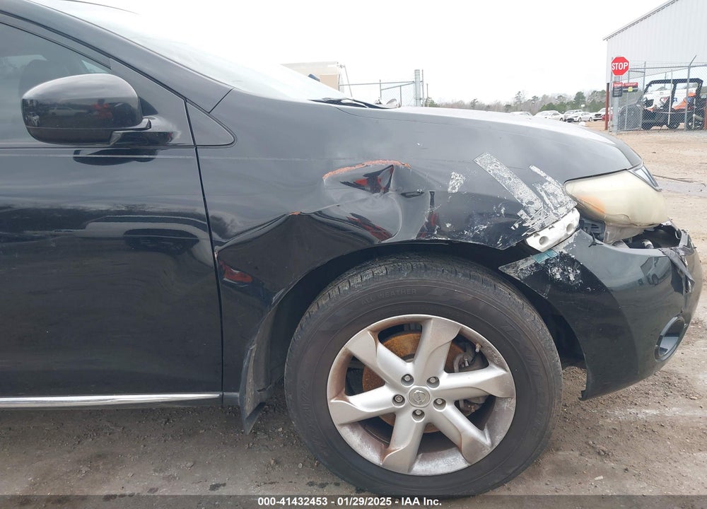 2009 NISSAN MURANO SL VIN: JN8AZ18U79W007467
