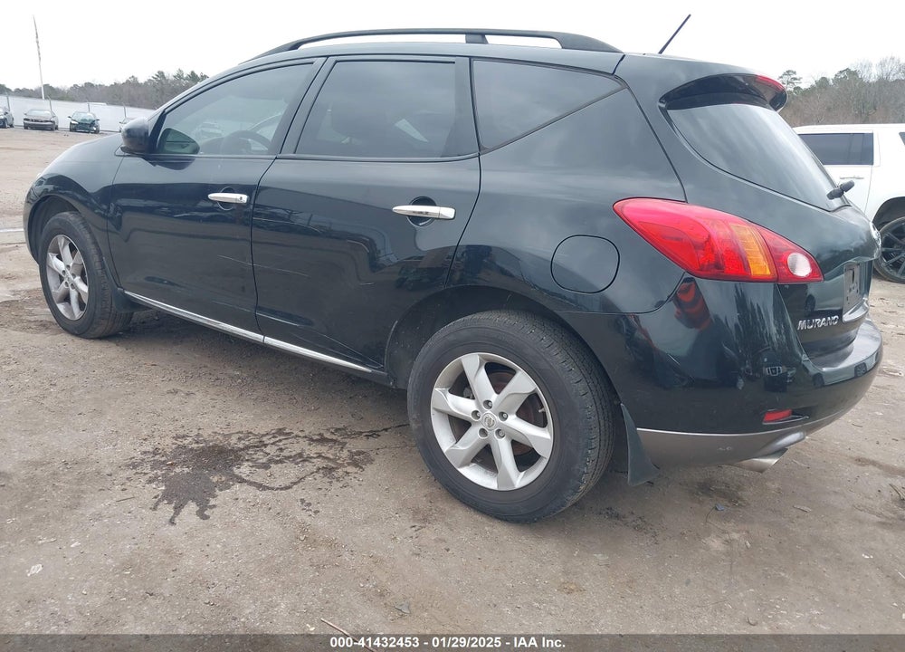 2009 NISSAN MURANO SL VIN: JN8AZ18U79W007467