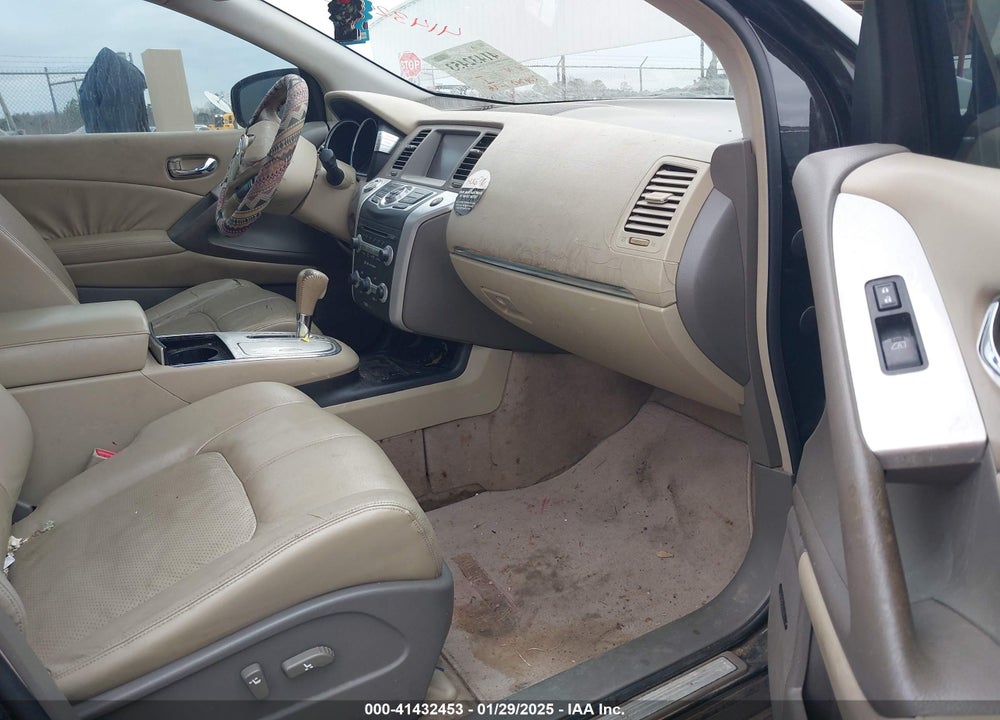 2009 NISSAN MURANO SL VIN: JN8AZ18U79W007467