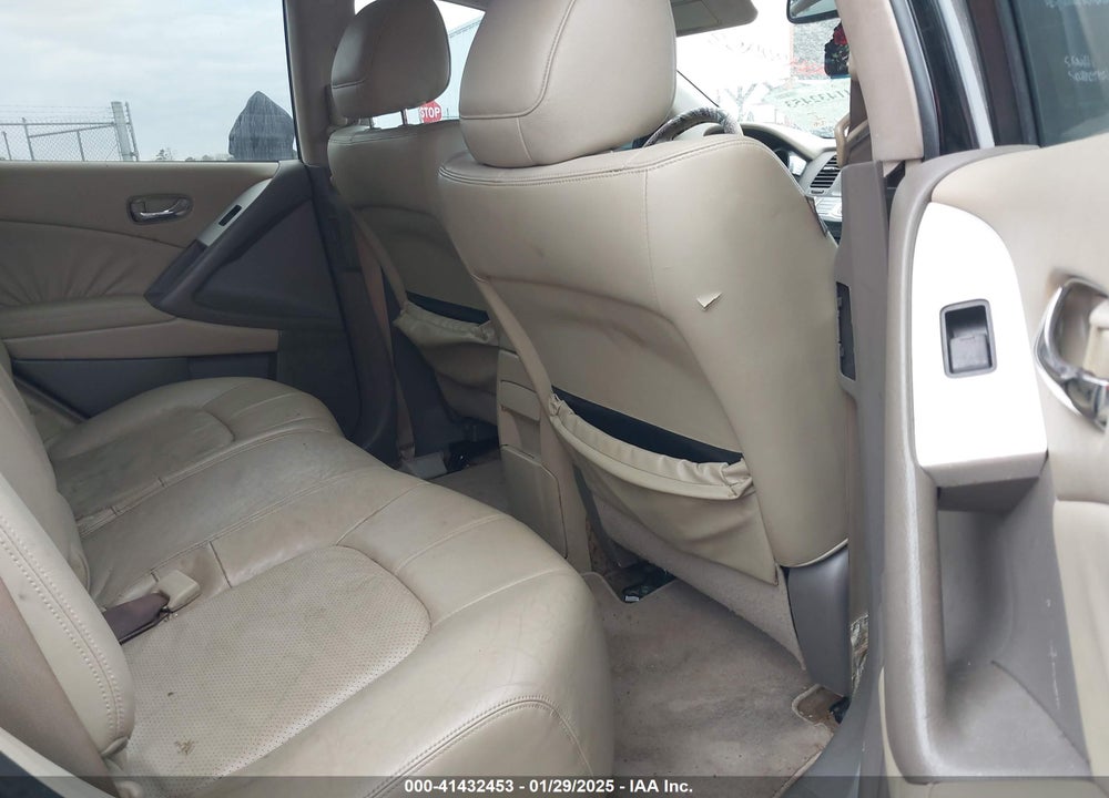 2009 NISSAN MURANO SL VIN: JN8AZ18U79W007467